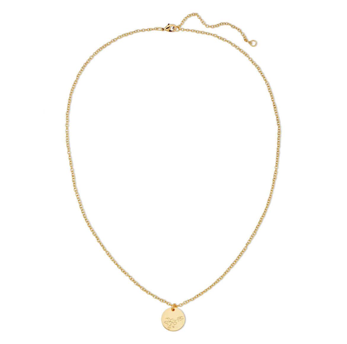 botanical lily necklace gold pendant botanical lily necklace gold pendant