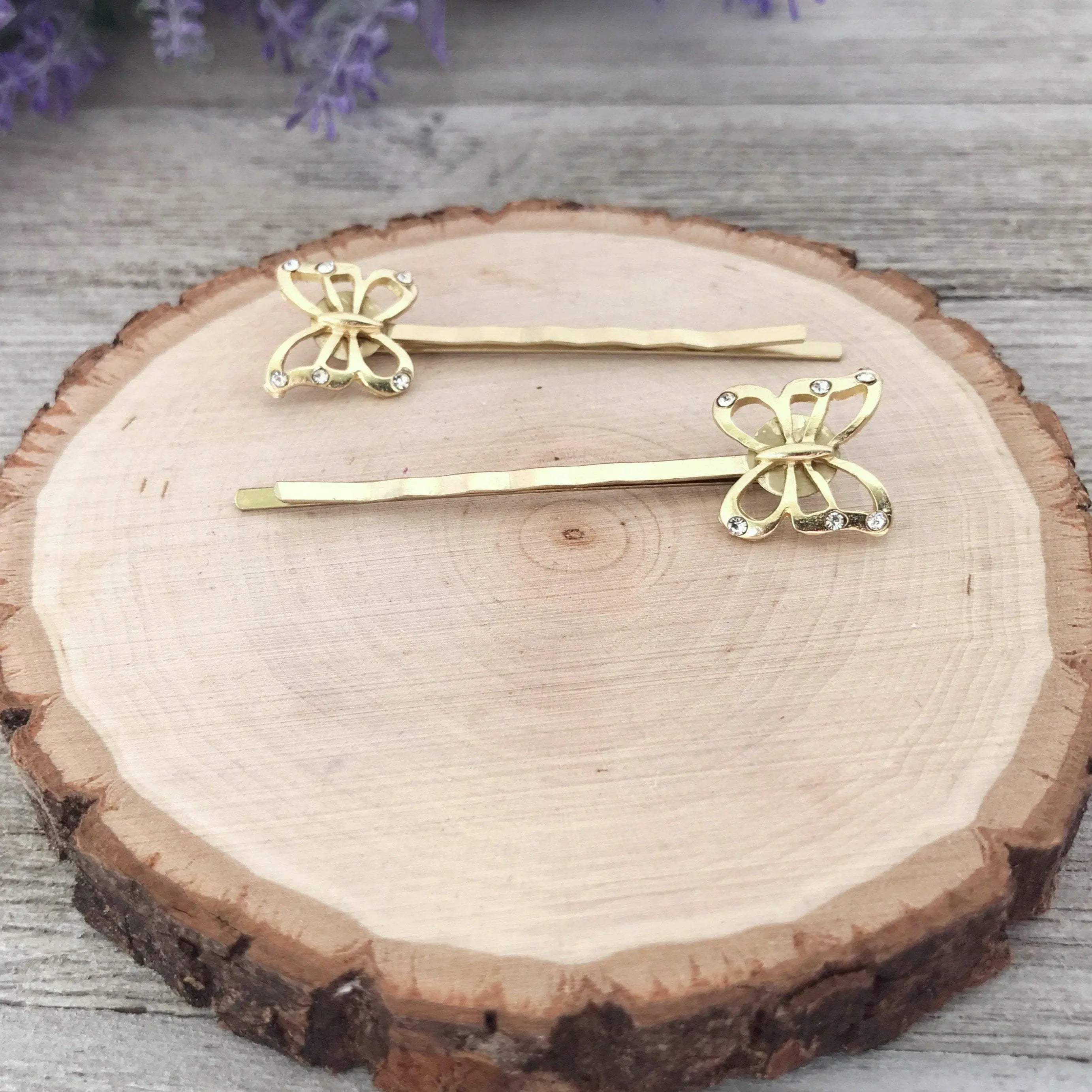 delicate gold butterfly hair clips delicate gold butterfly hair clips