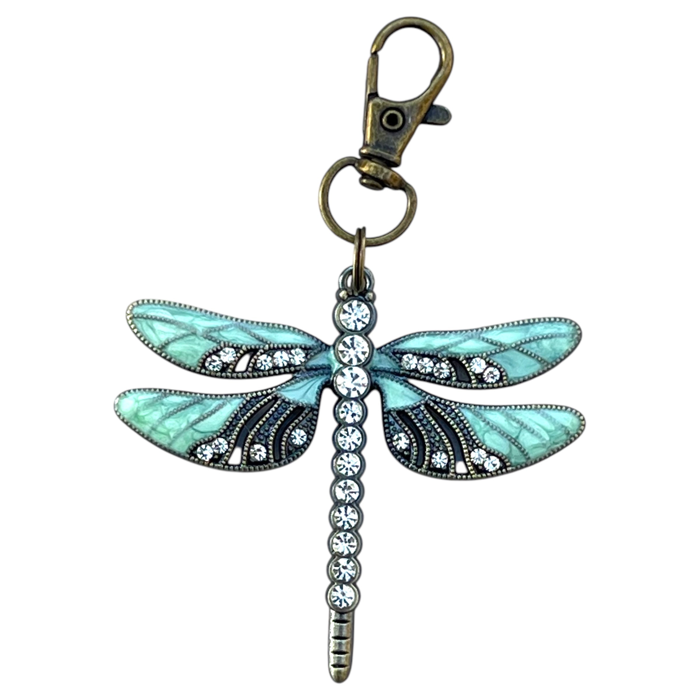 handmade dragonfly purse charm handmade dragonfly purse charm