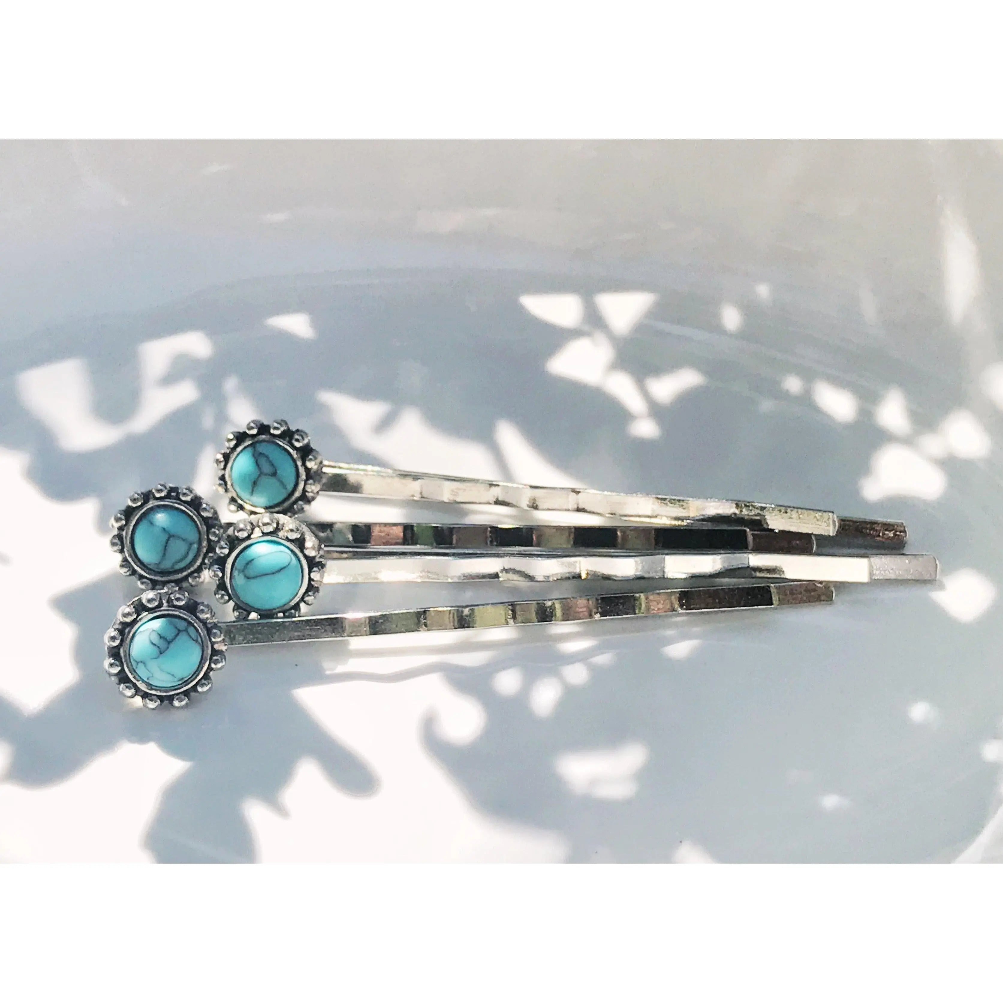 rustic turquoise hair pins styled shot rustic turquoise hair pins styled shot